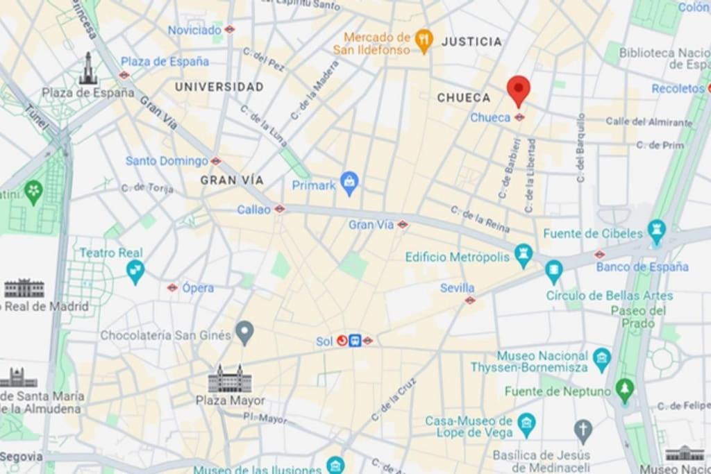 Super Cool Apt Para 4Pax En Plaza De Chueca Мадрид Екстериор снимка